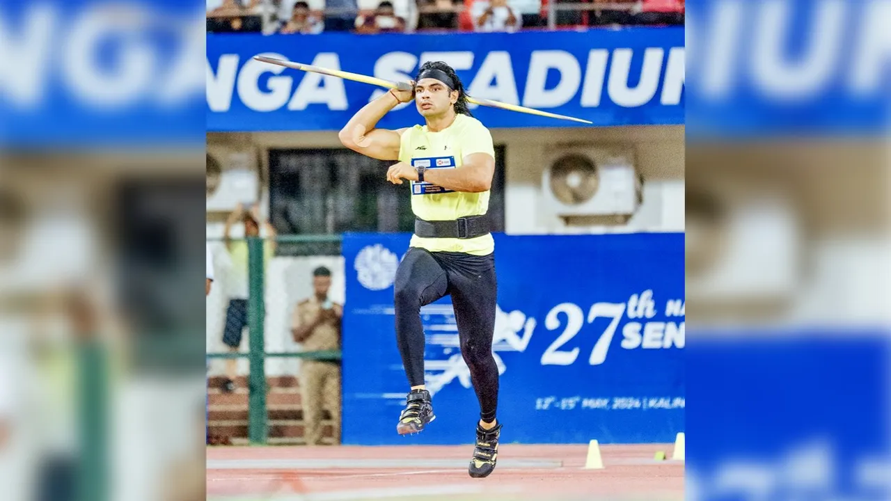 Neeraj Chopra wins gold in first competition in India in three years - sportzpoint.com