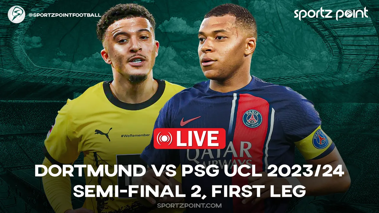 Dortmund vs PSG UCL 2023-24 second Semi-final, first leg LIVE Updates | Past records, head-to-head stats