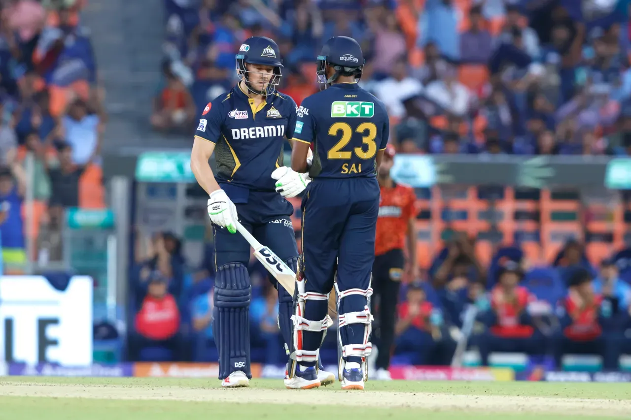 Gujarat Titans beat Sunrisers Hyderabad by 7 wickets at home ground