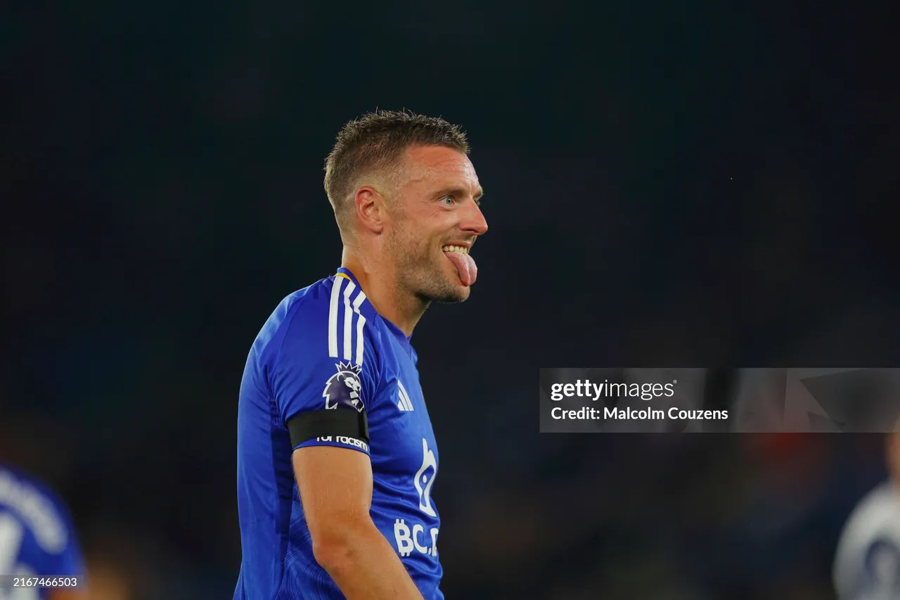 Leicester City vs Tottenham Hotspur: Jamie Vardy -sportzpoint.com