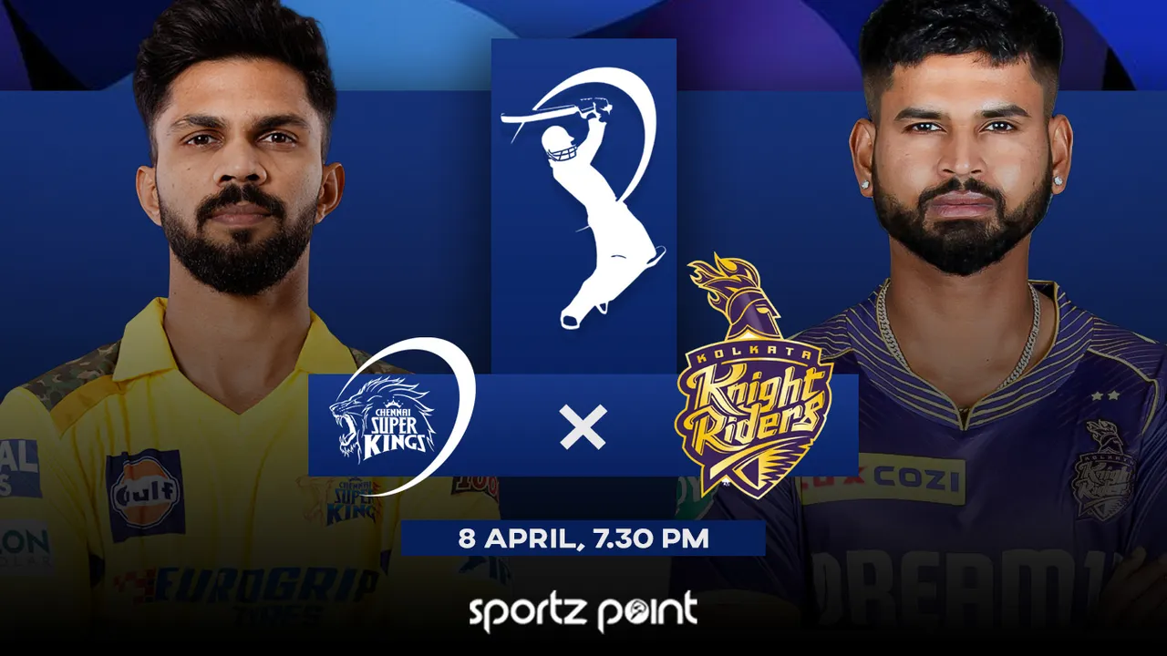 CSK vs KKR IPL 2024 Match Preview, Head-to-head, Possible XIs and Dream11 Team Prediction | Sportz Point