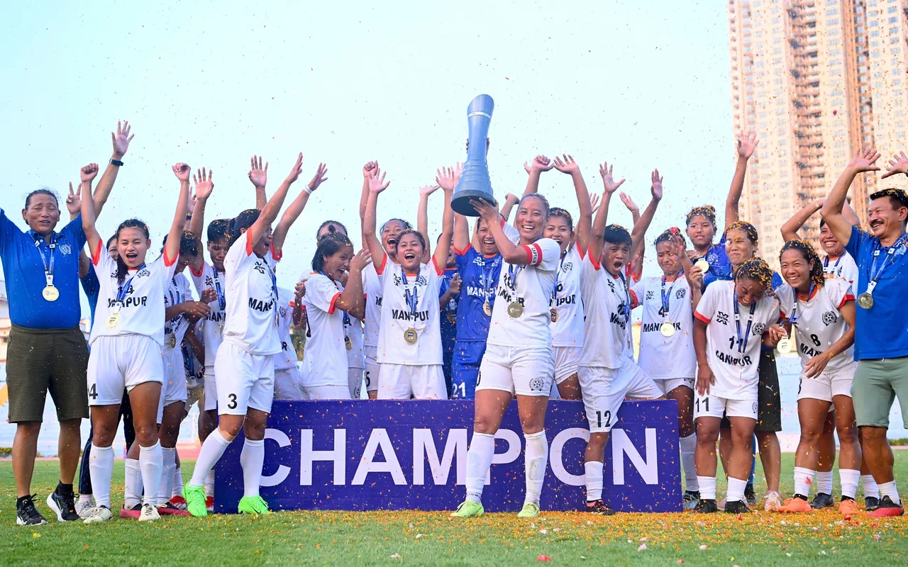 Women's Football: Manipur crowned Senior Women's NFC Champions for a record 22nd time
