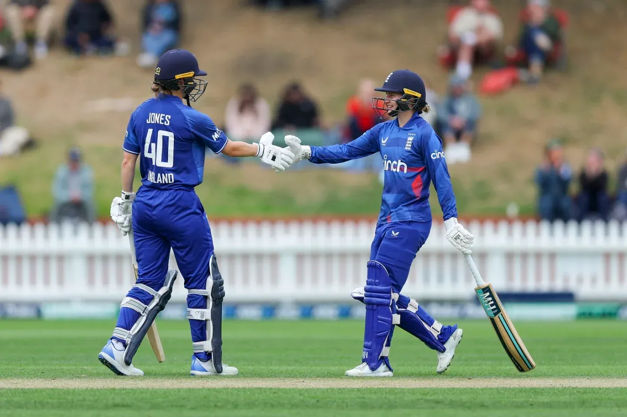 New Zealand Women vs England Women 1st ODI: Record 7th wicket partnership help England win the first game | Sportz Point