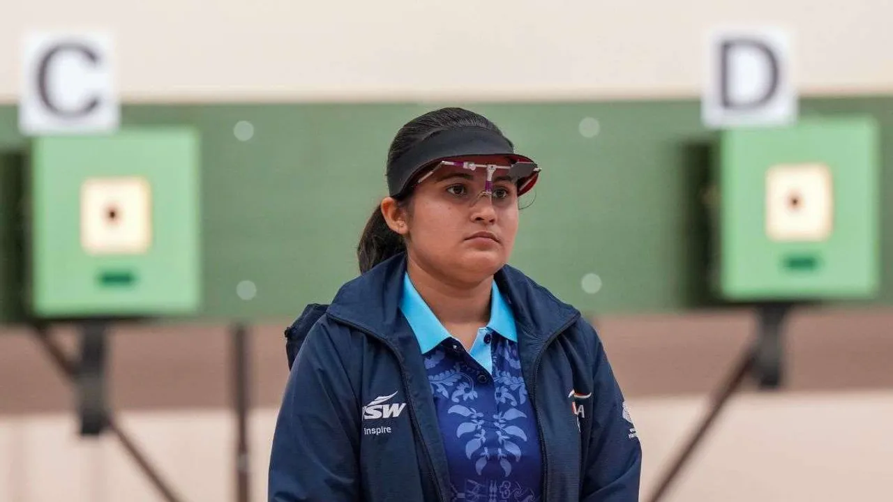 Asian Games Gold medalist Palak Gulia win India's 20th Paris Olympics Quota in shooting | sportzpoint.com