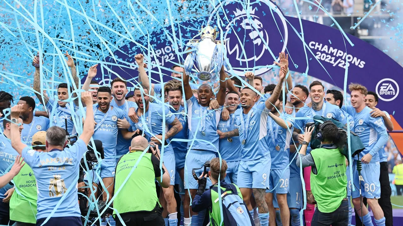 Manchester City have lifted the second most premier league titles