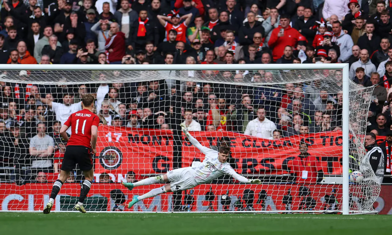 Rasmus Hojlund scored the decisive pen to send United to the FA Cup Final