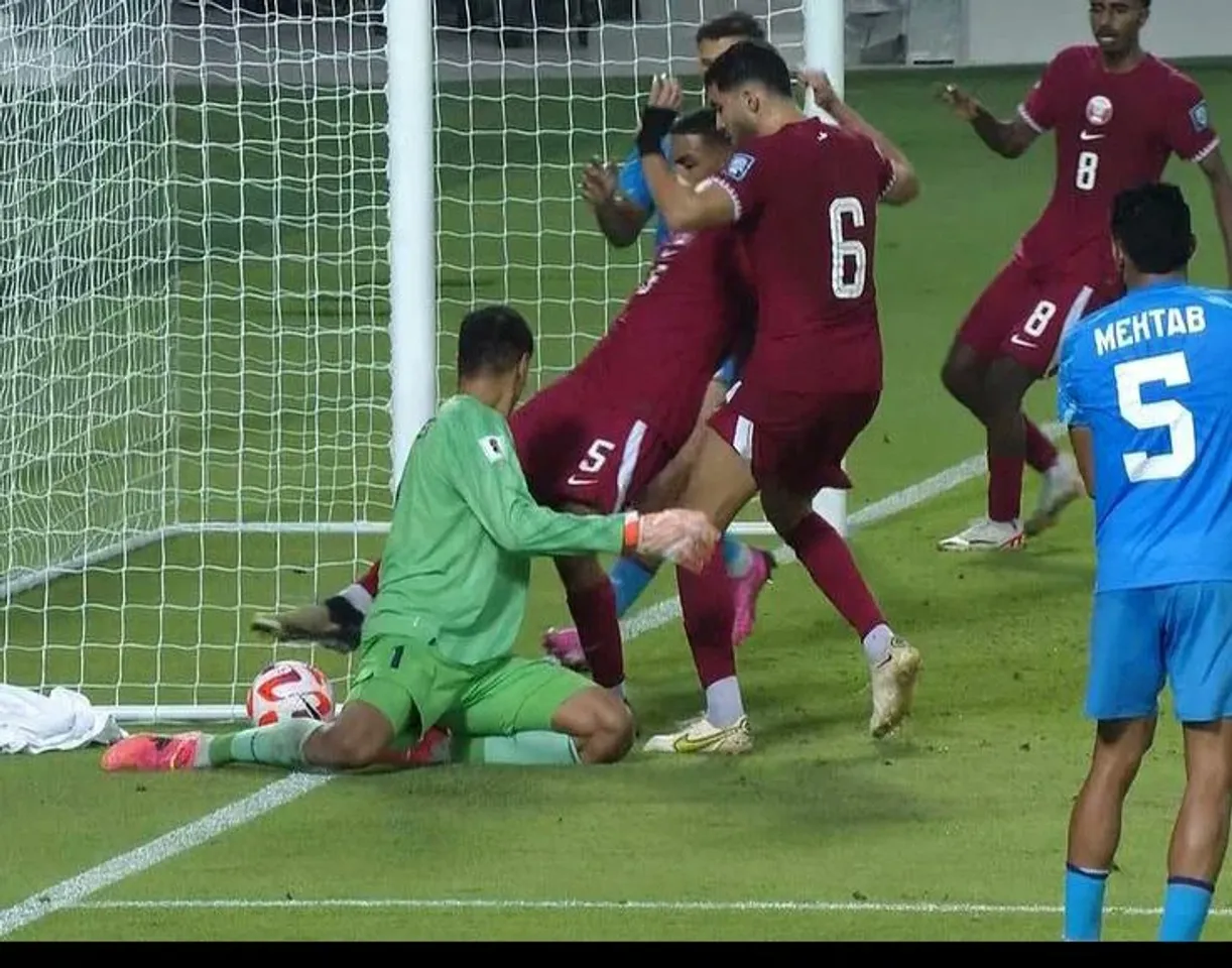 “Left a few questions unanswered:” Kalyan Chaubey questions FIFA after controversial goal in Qatar vs India match - sportzpoint.com