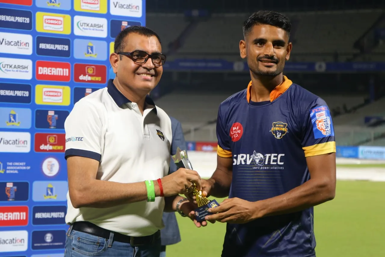 Suraj shines as Servotech Siliguri Strikers defend 141 in Bengal Pro T20 League opener  - sportzpoint.com