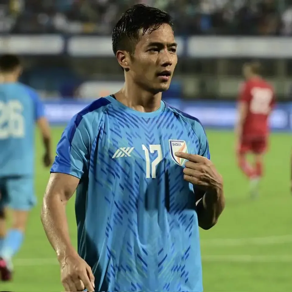 Lallianzuala Chhangte | "I used to like Didika Ralte," Lallianzuala Chhangte revealed his idol during a media interaction before the Kuwait game | Sportz Point