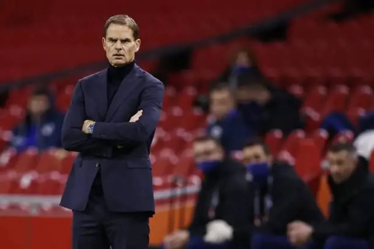 Netherlands manager Frank De Boer has been sacked