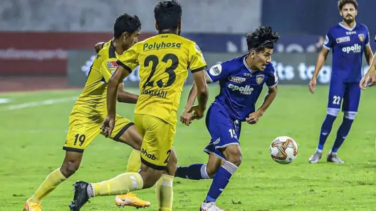 Hyderabad vs Chennaiyin FC - Sportz Point