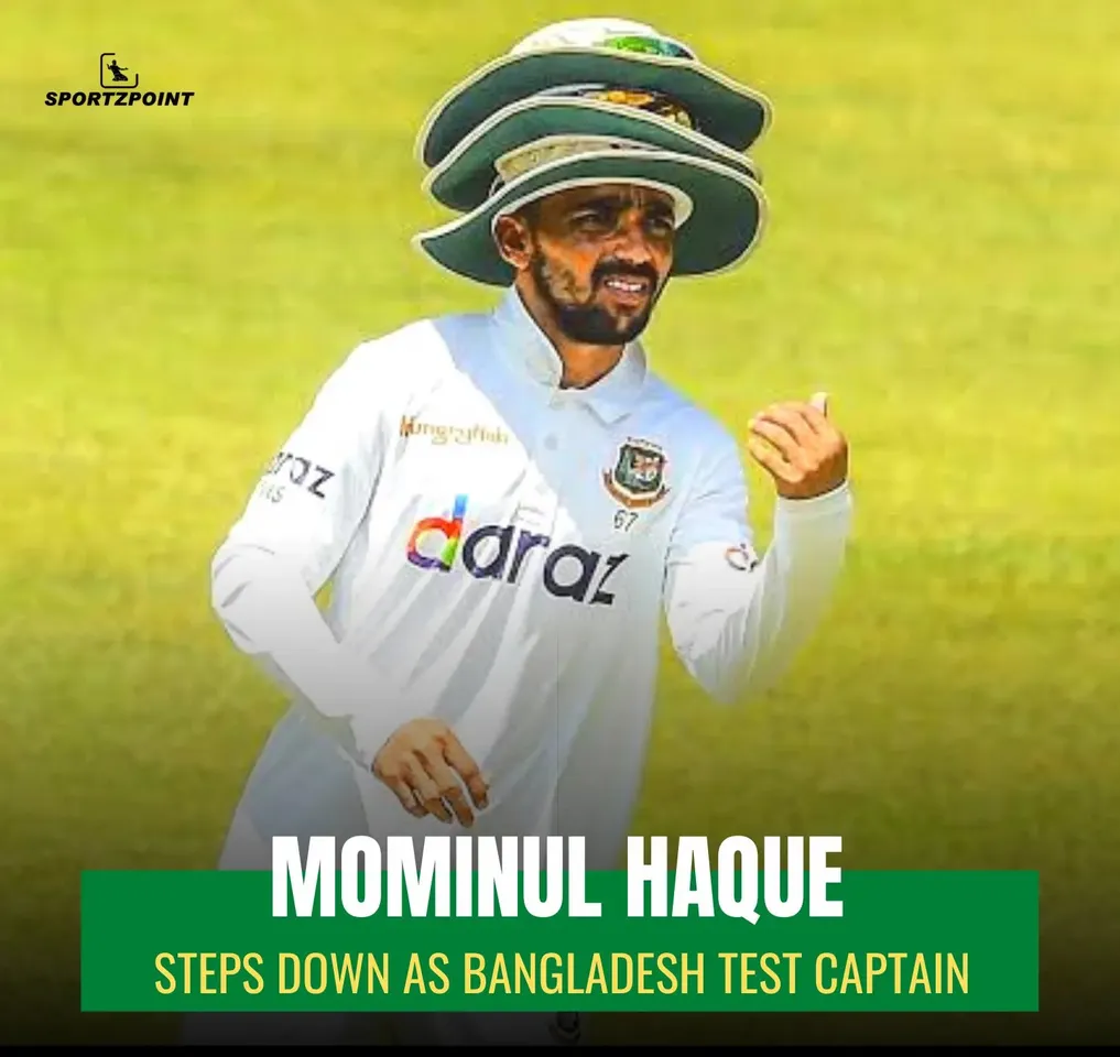 Mominul Haque steps down as Bangladesh Test captain | SportzPoint.com