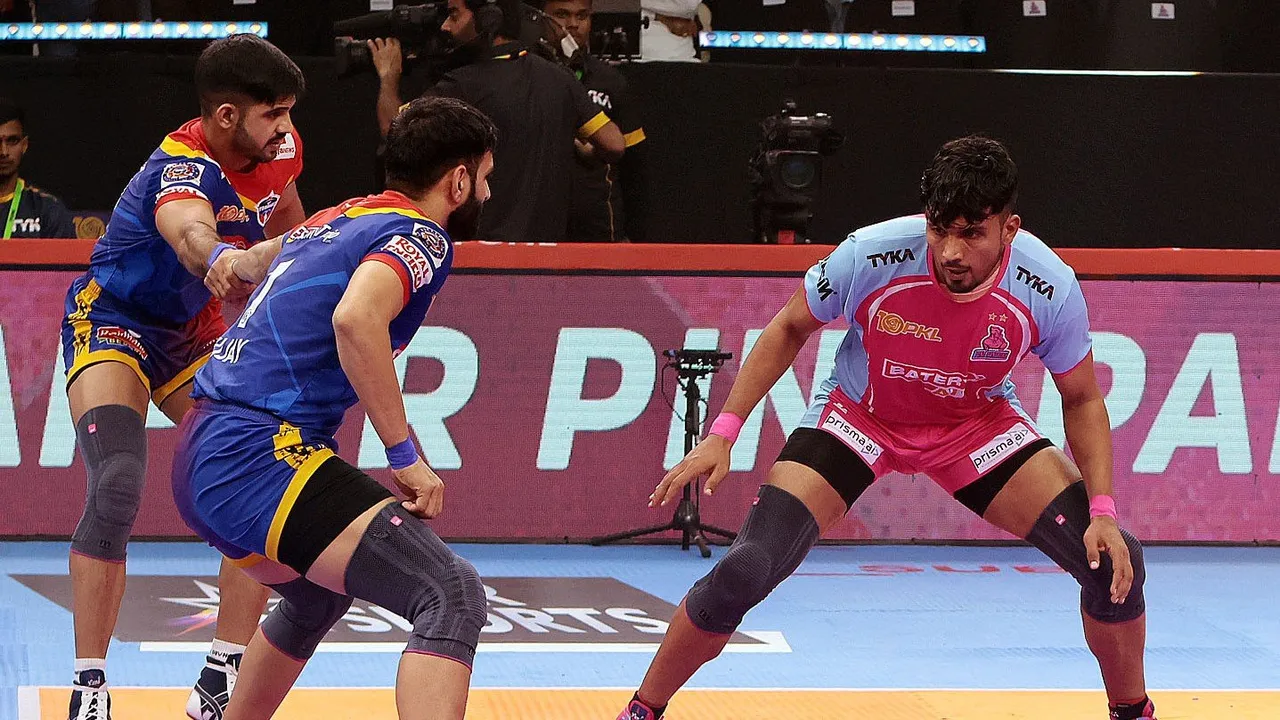 Arjun Deshwal comes back to form as Jaipur Pink Panthers beat U.P. Yoddhas by 17 points