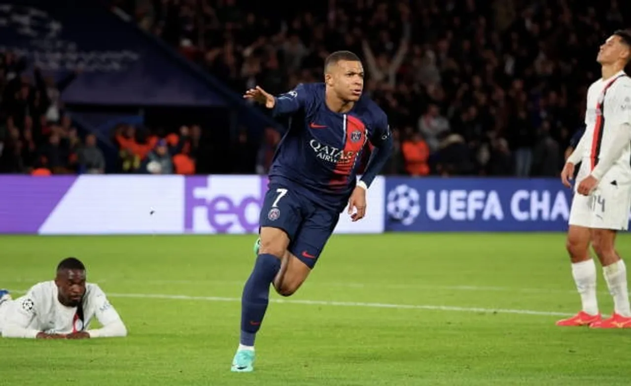 Champions League 2023-24: PSG destroyed the Rossoneri by 3-0 to claim the top spot in the Group Death