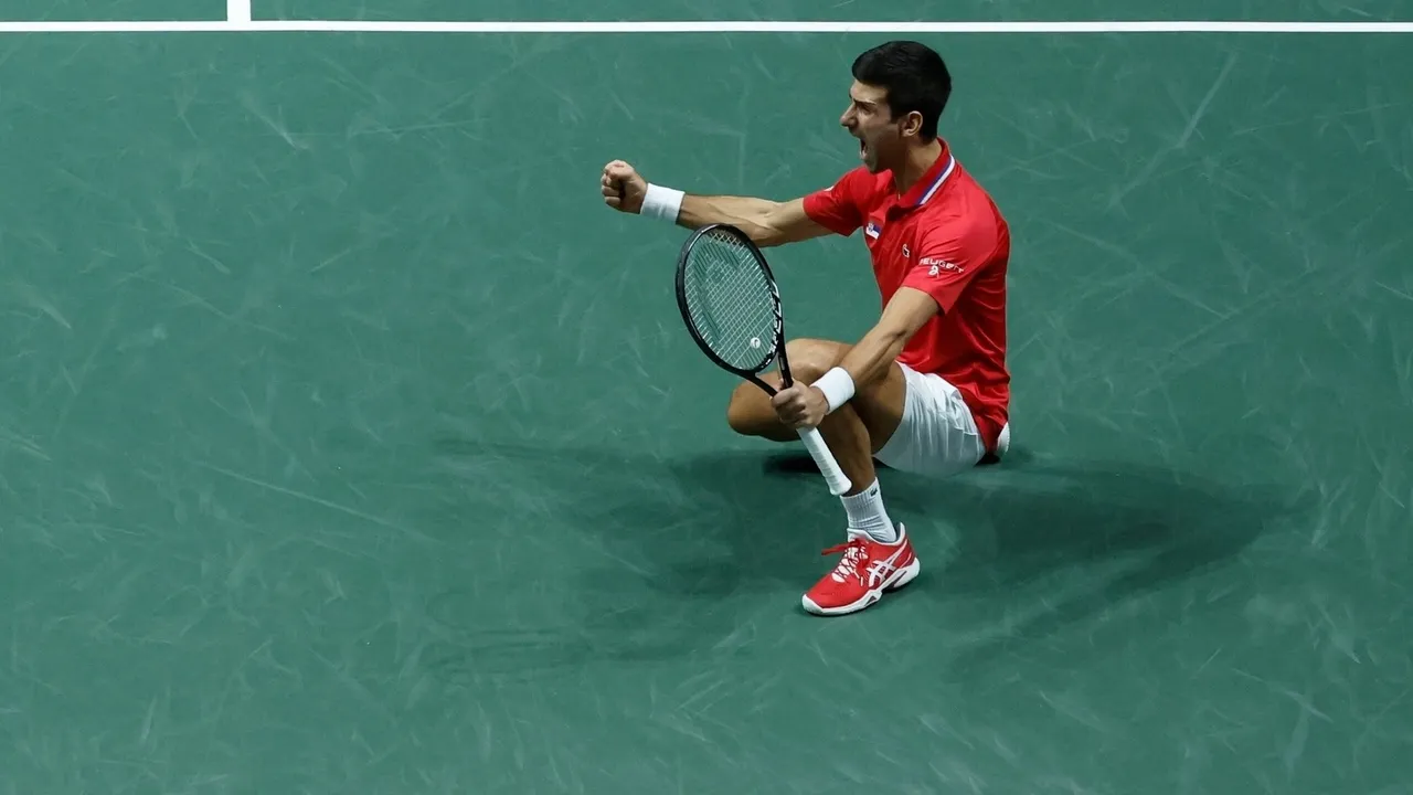Novak Djokovic becomes the most successful Serbian player to win Davis Cup after taking his nation to the semifinals
