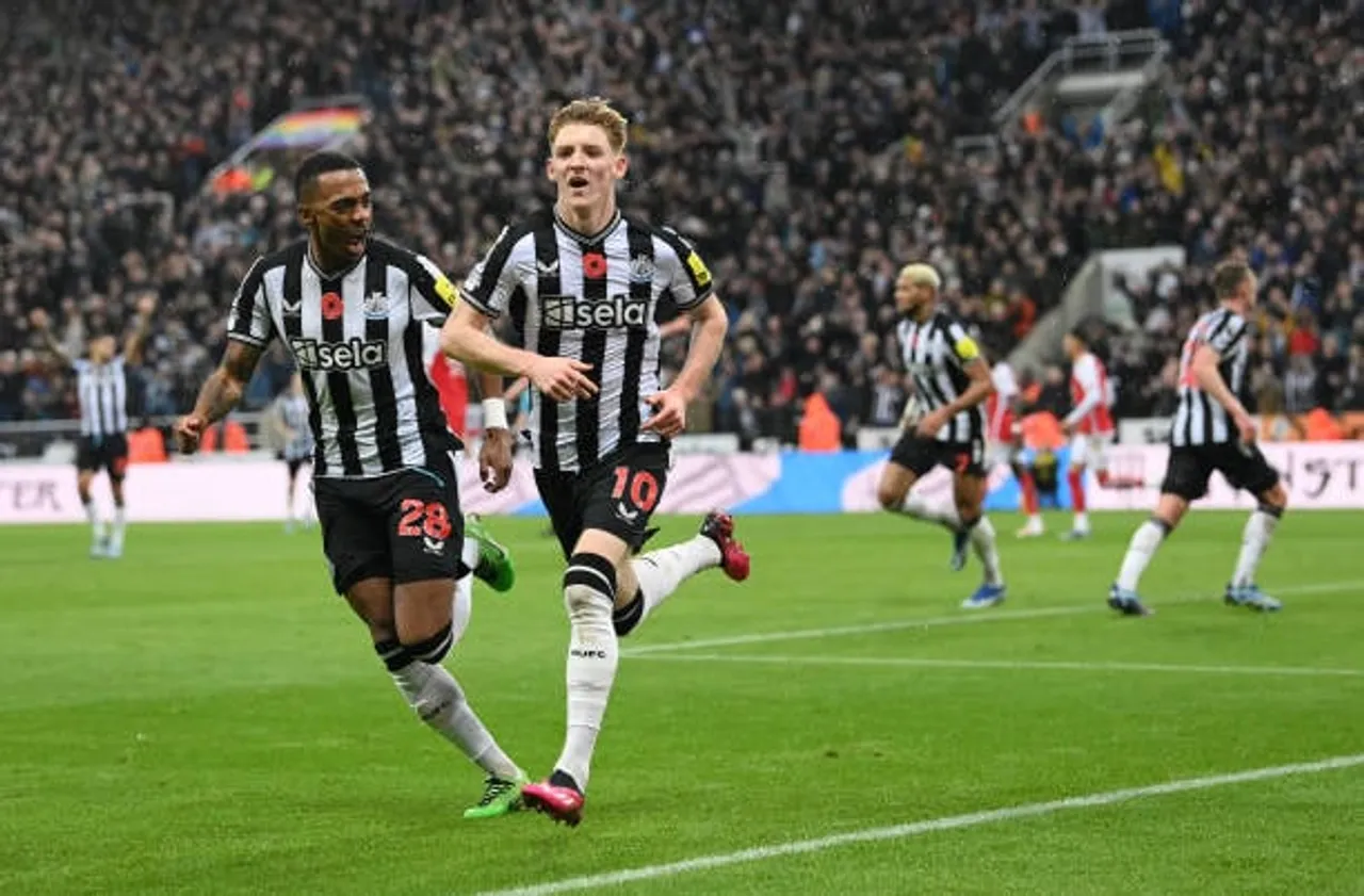Gordon scored the only goal as Newcastle handed Arsenal their first loss of the Premier League 2023-24 season