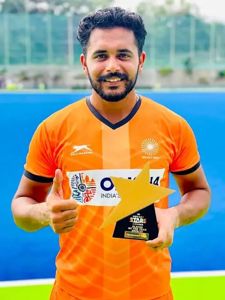 "Humbled and honoured," says Harmanpreet Singh after winning the FIH Player of the year award for successive years | Sportz Point