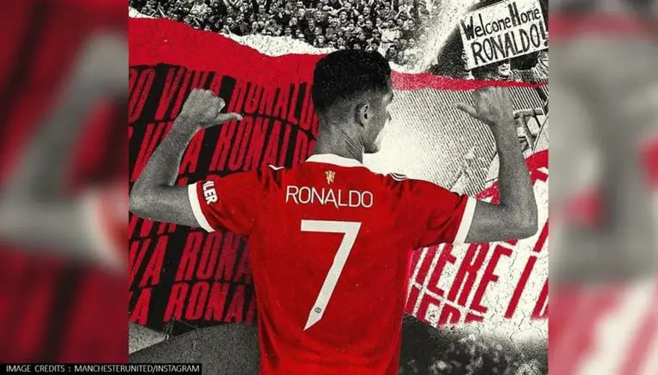 Cristiano Ronalo will wear the no. 7 jersey at Manchester United | SportzPoint