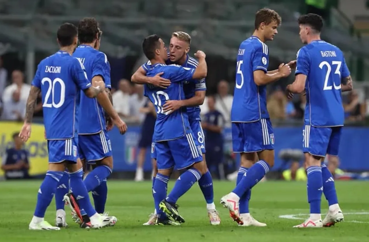 UEFA Euro Qualifiers | UEFA Euro Qualifiers 2024: Italy defeated Ukraine to seal the second spot on the table behind high-flying England | Sportz Point