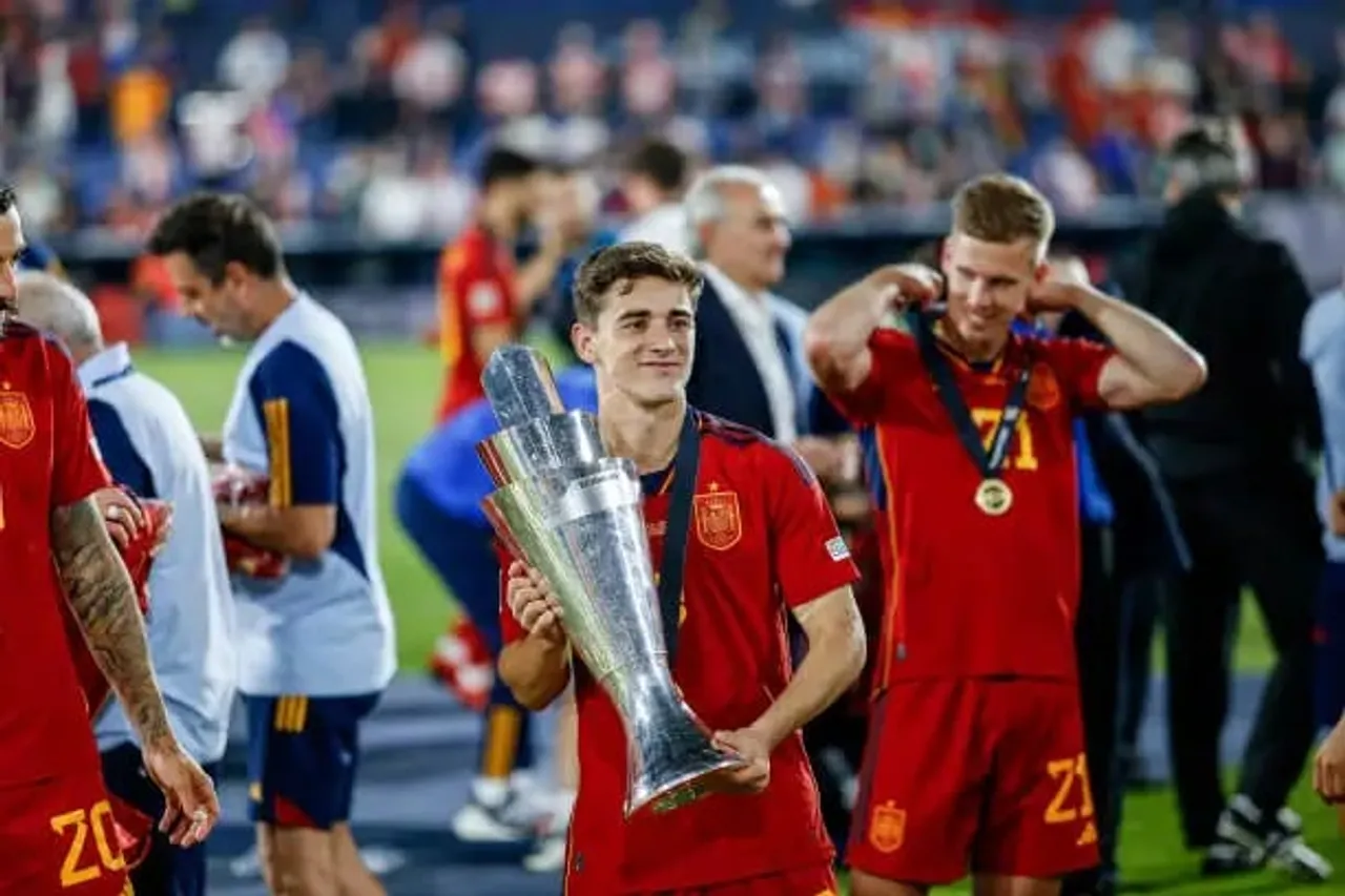 Gavi| Barcelona | Spain| Nations League | Sportz Point |