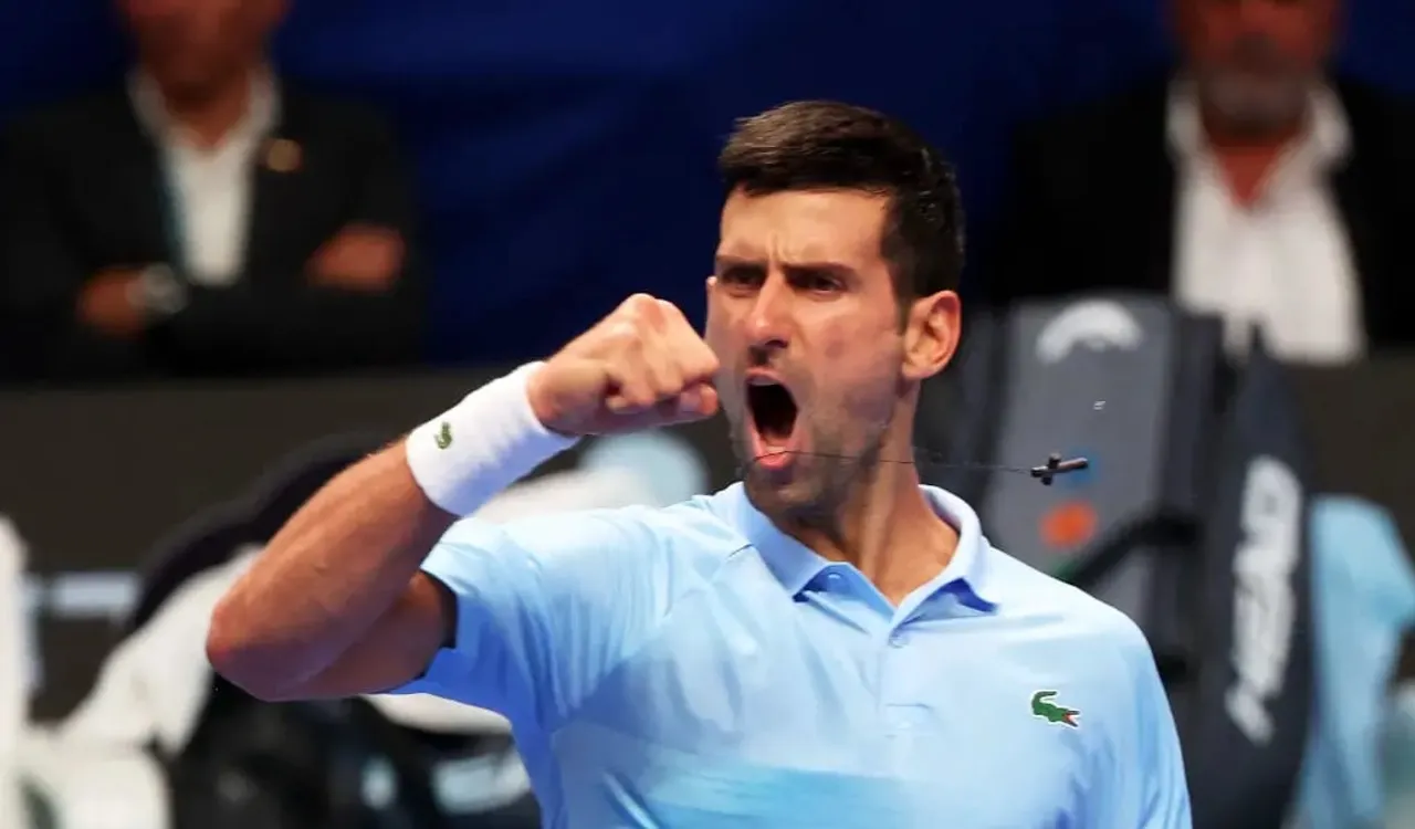 Paris Masters 2022: Novak Djokovic advanced to the Round of 16 after beating Maxime Cressy in Straight Sets | Sportz Point