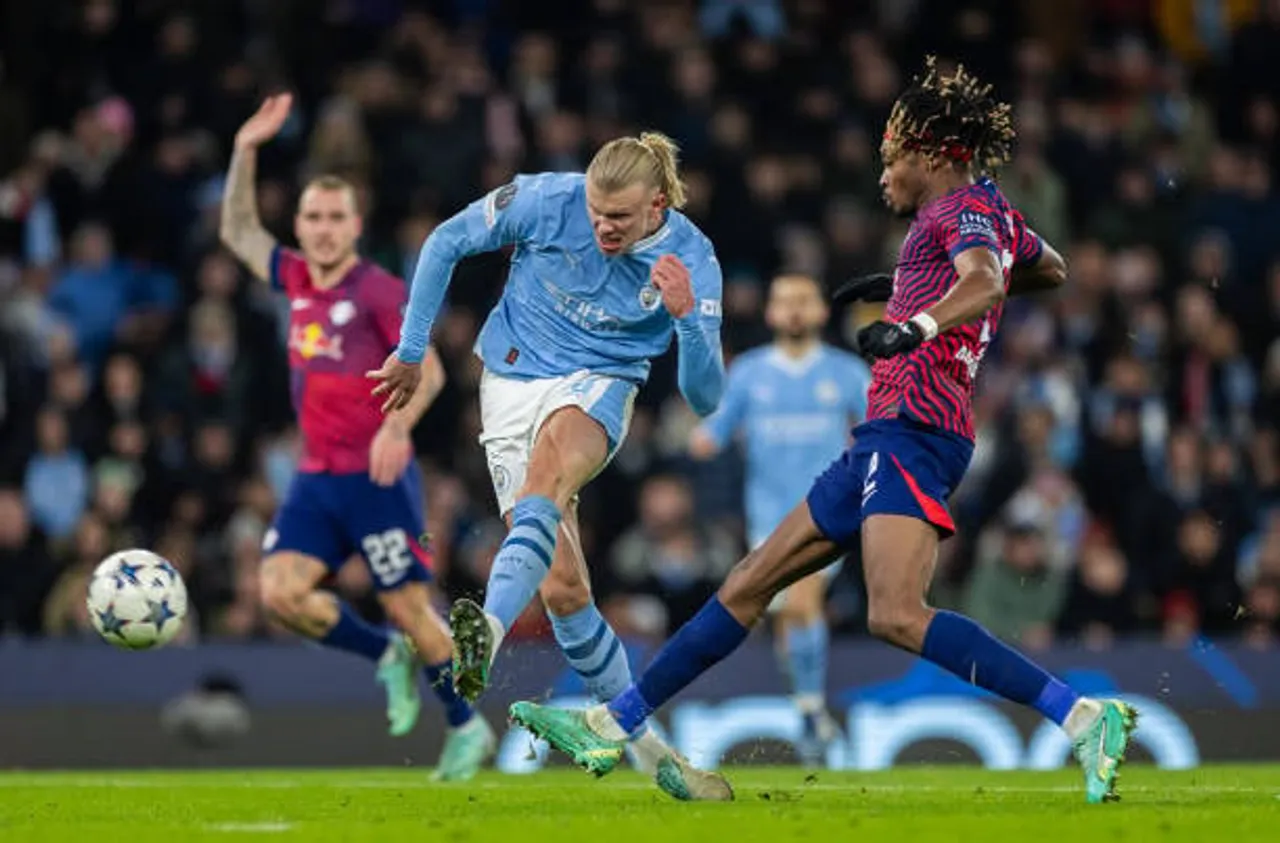 Erling Haaland becomes the fastest player to 40 Champions League Goals