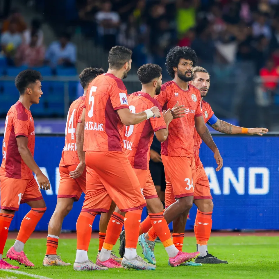 ISL 2023-24: Punjab FC vs NorthEast United Highlights | Melroy Melwin cancelled Parthib's strike as both teams share a point at the Jawaharlal Nehru Stadium