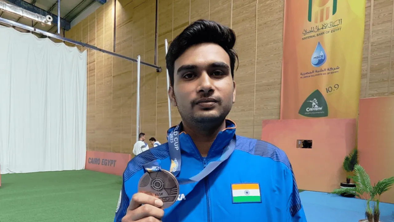 Varun Tomar and Esha Singh secure Paris Olympic quota after clinching 10m gold in Asian Shooting Qualifiers