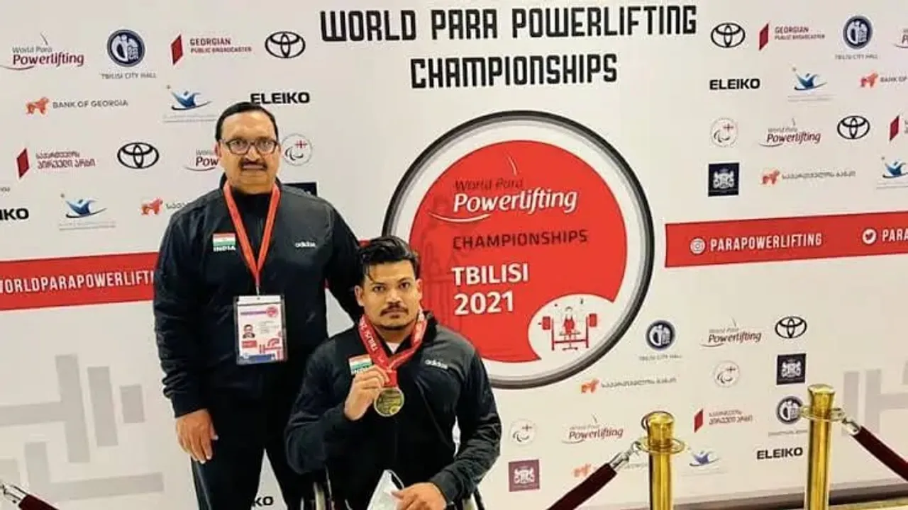 Paramjeet Kumar creates history by becoming the first Indian Para Powerlifter to win a medal in world championships