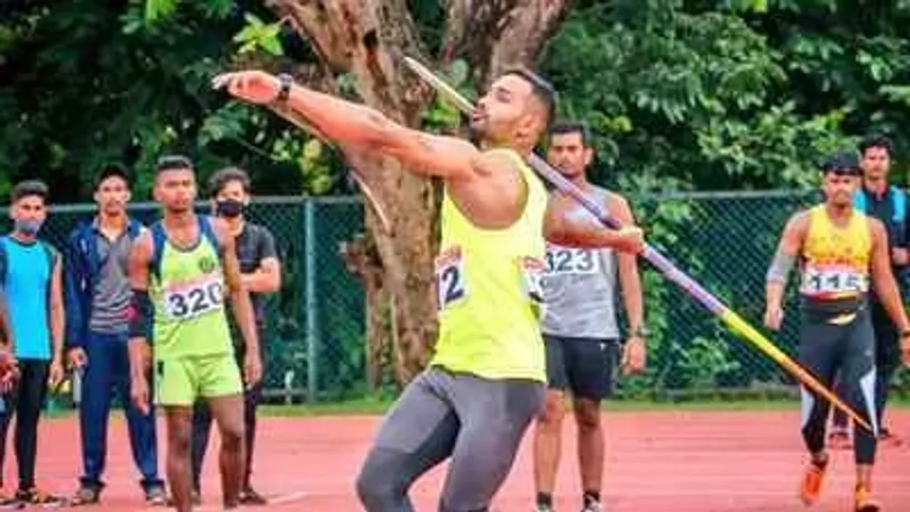Kishore Kumar Jena of Odisha carried off the National Open Javelin Throw Championship-Sportzpoint