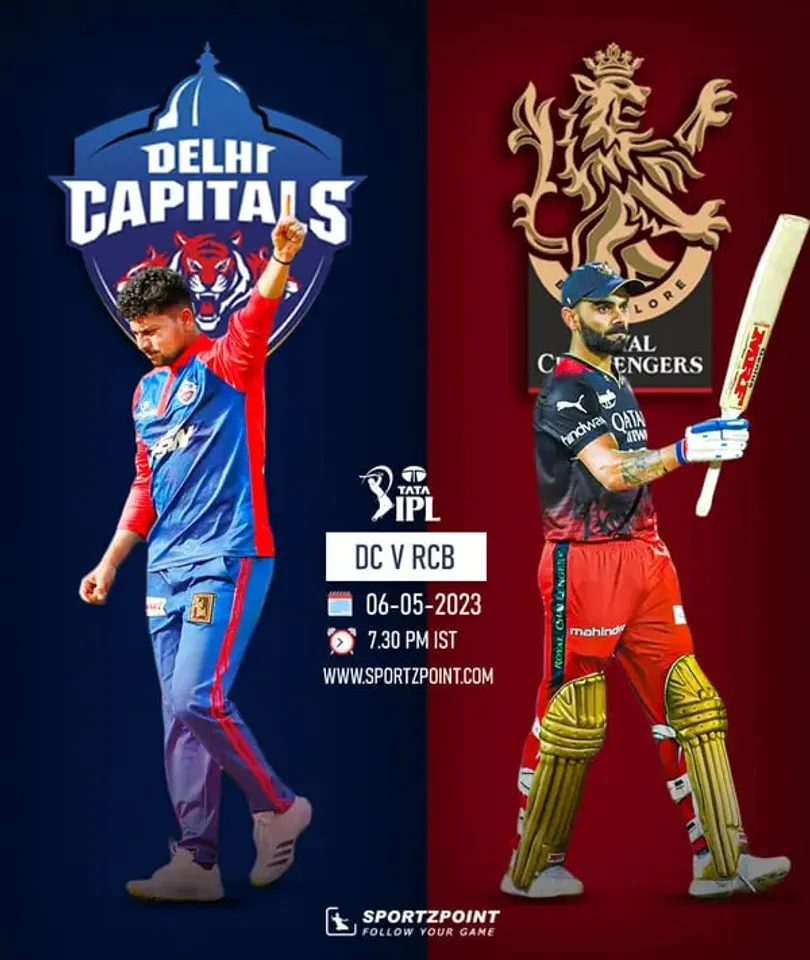 DC vs RCB 50th Match at Arun Jaitley Stadium Delhi | Sportzpoint