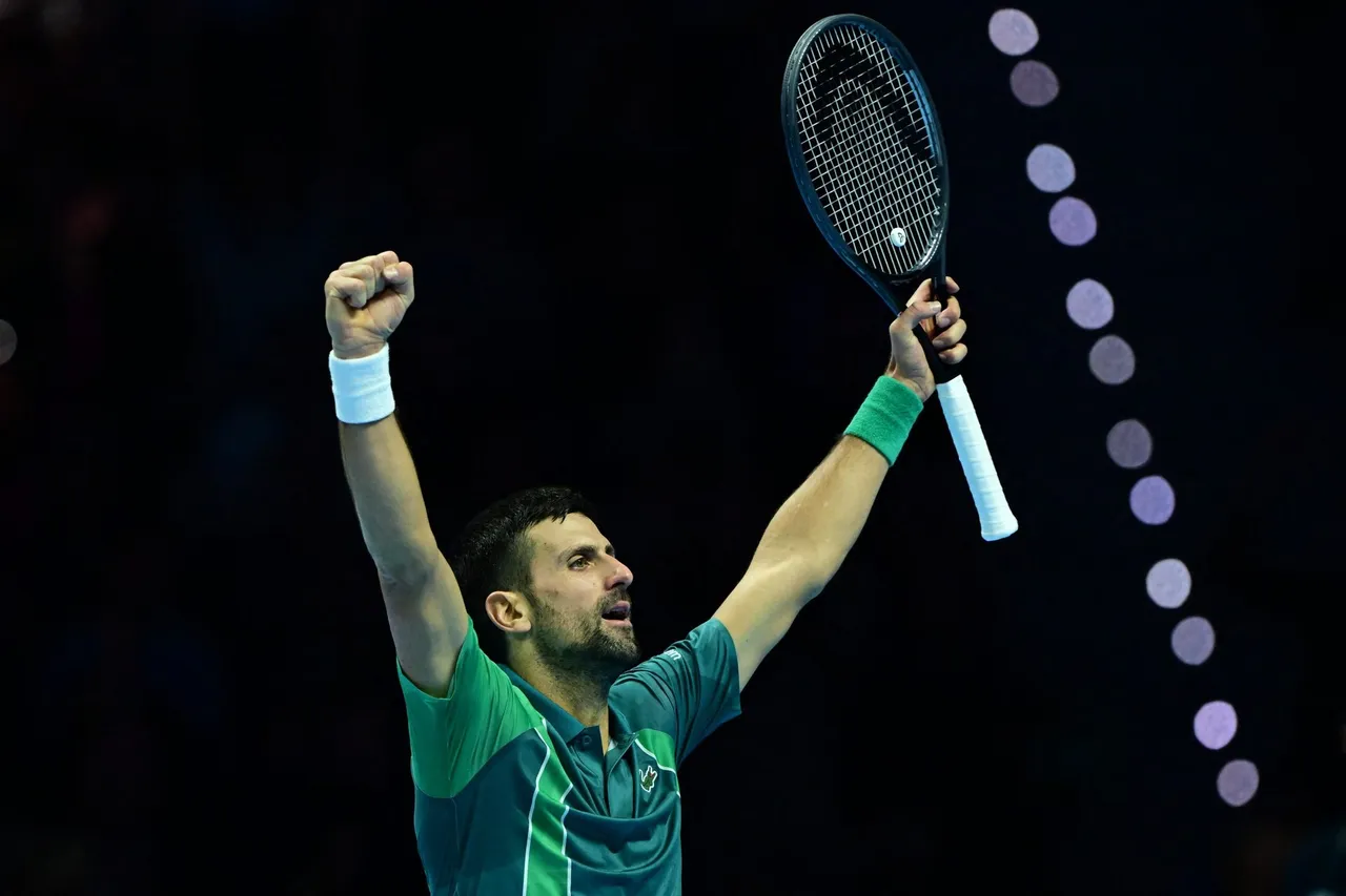 Novak Djokovic set to bid for a record-breaking seventh ATP Finals title after defeating Carlos Alcaraz