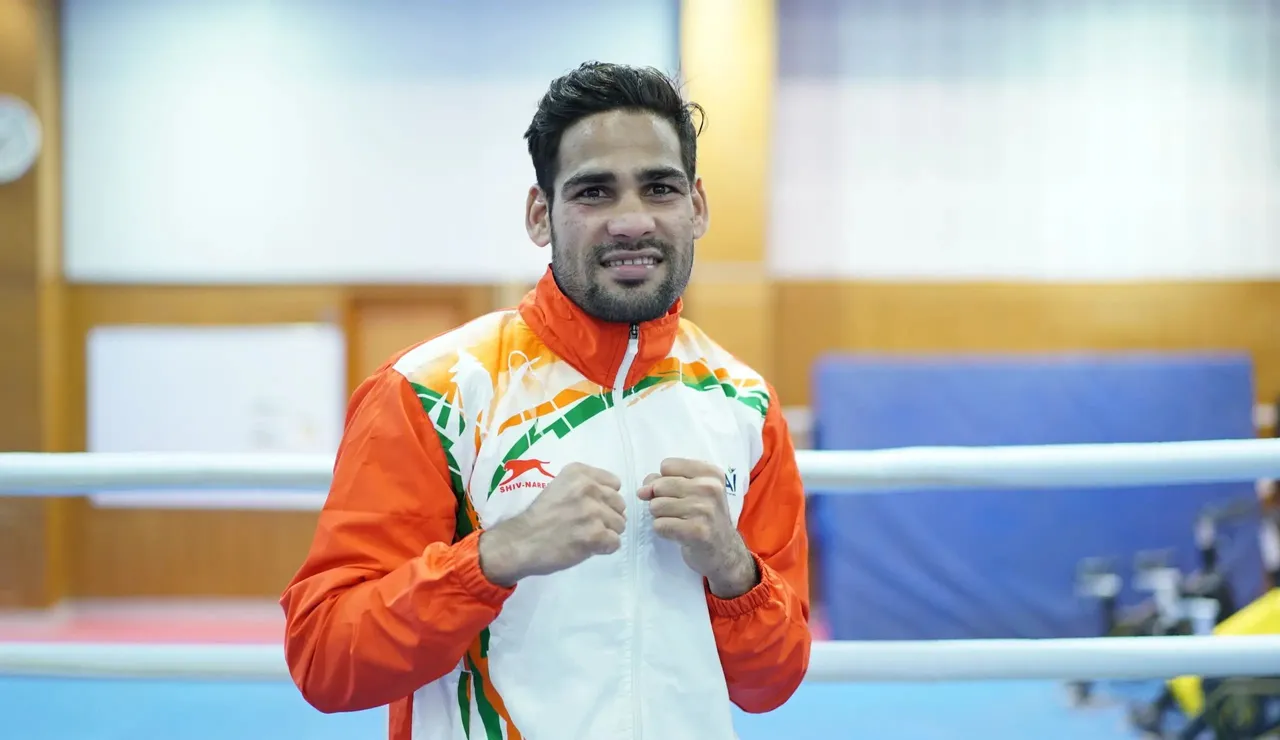 Mohammad Hussamuddin starts with a win at the Men's World Boxing Championships | Sportz Point