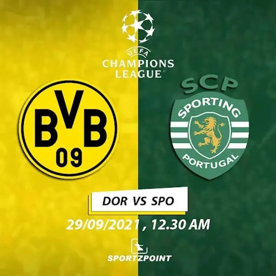 Borussia Dortmund vs Sporting CP Preview, Team News, Line ups, Fantasy team | SportzPoint