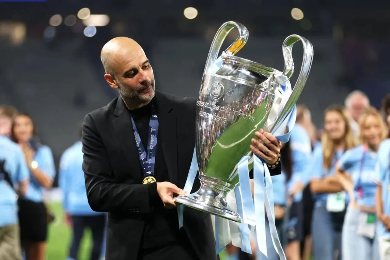 Treble | Barcelona 2008/09 vs Man City 2022/23 - which Pep Guardiola treble team is better? | Sportz Point