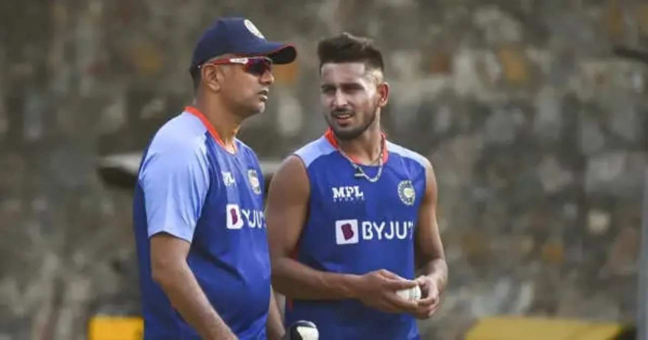 "He is a young boy who is learning all the time": Dravid on Umran Malik | SportzPoint.com