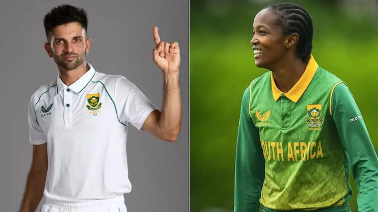Cricket South Africa Awards: Maharaj and Khaka have been named the SA Men's and Women's Cricketer Of The Year | SportzPoint.com