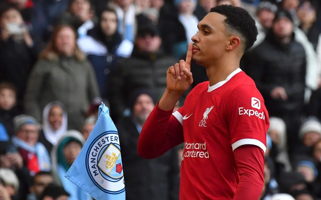 Manchester City vs Liverpool: Alexander-Arnold's late equaliser gave Liverpool a point against Manchester City in the Premier League's top two fight at Etihad 