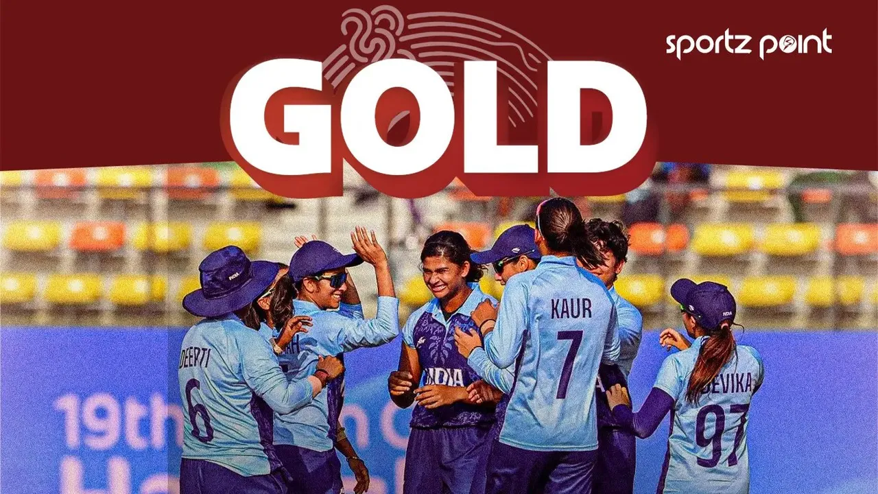 Asian Games 2023: Asian Games 2023: The Indian Women's Cricket team wins the Gold Medal after defeating Sri Lanka in the Final by 19 runs | Sportz Point