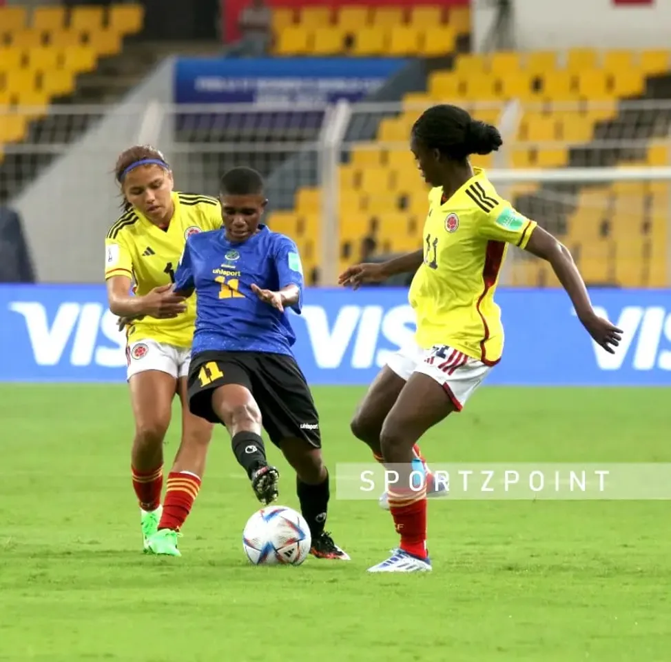 FIFA U-17 Women's World Cup 2022 QF3 | Colombia vs Tanzania | As it happened | Colombia makes a mockery of Tanzania, qualifies for the semis | Sportz Point