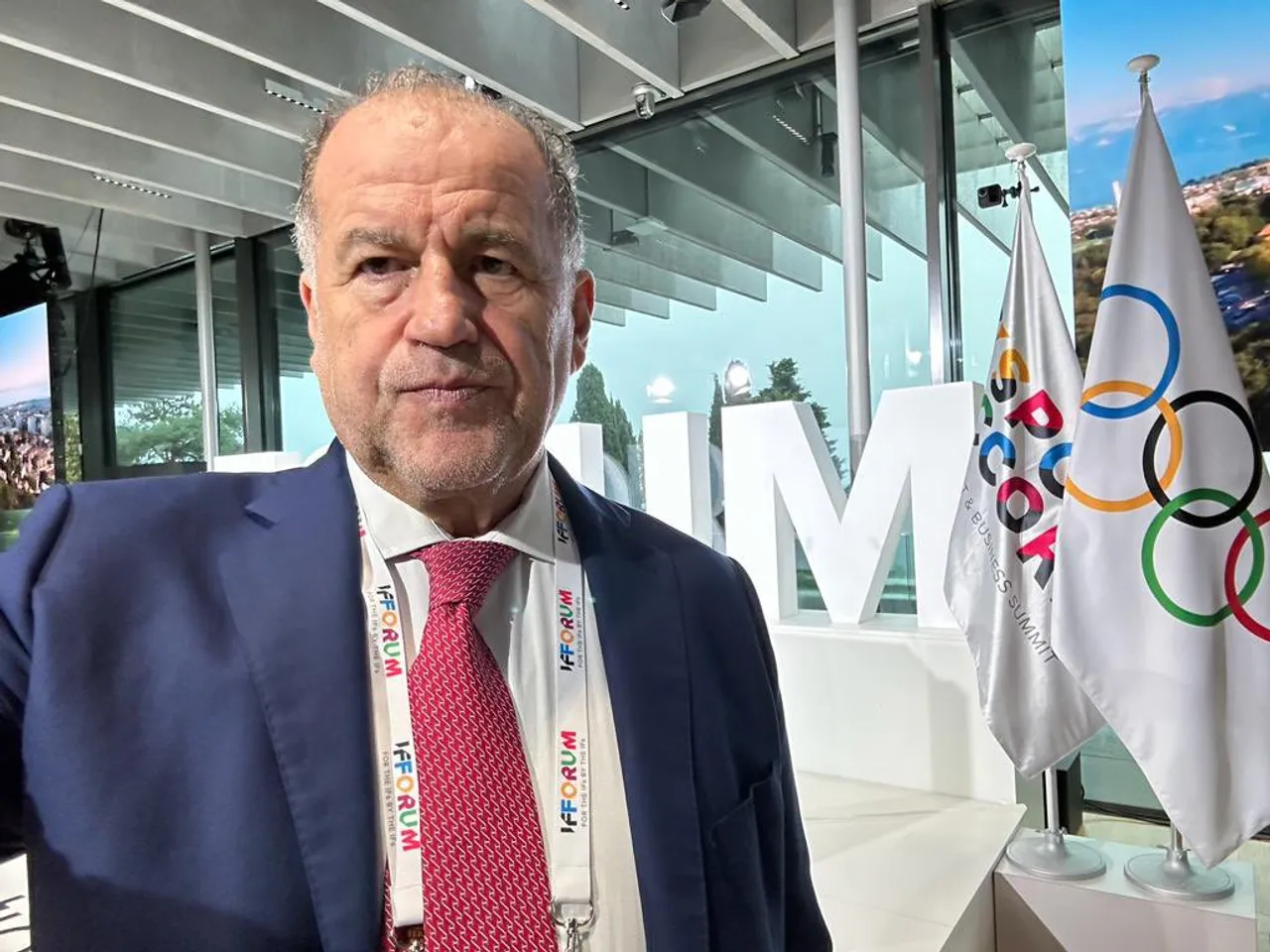 ISSF President meets Rossi IOC President ahead of SportAccord IF Forum in Lausanne