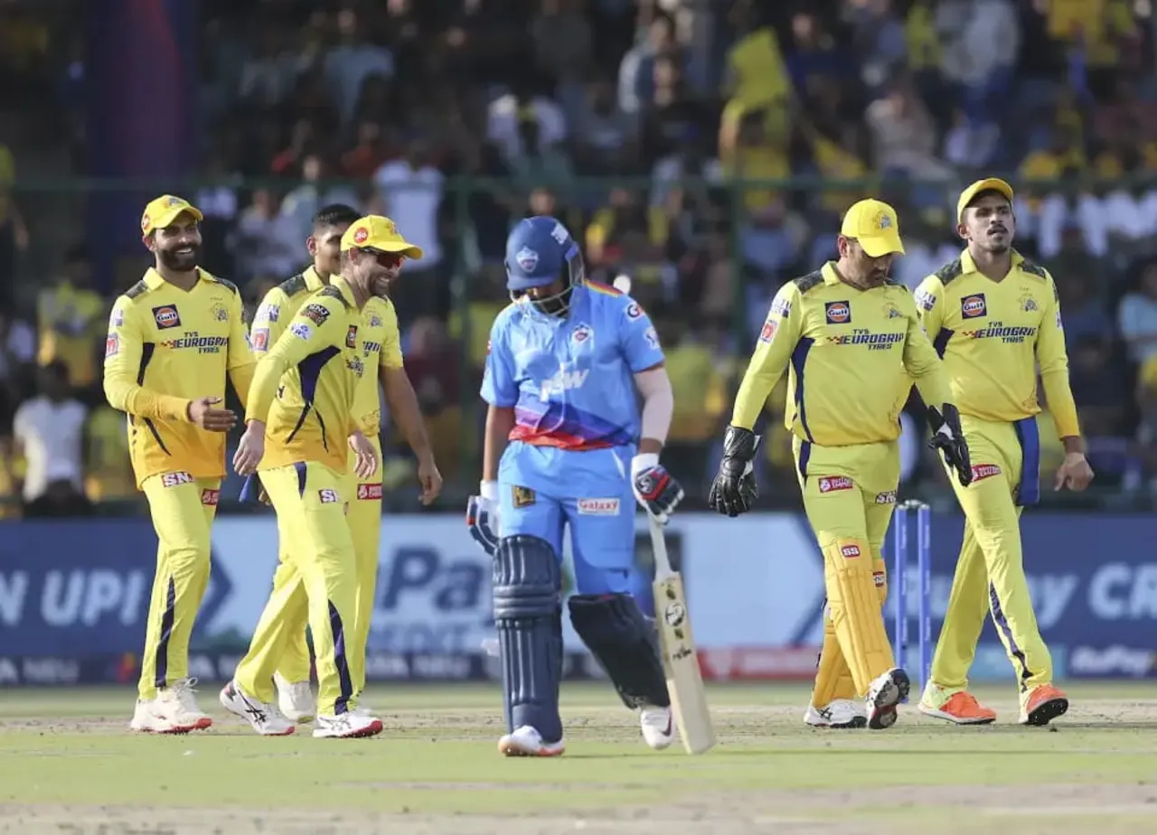 DC vs CSK | DC vs CSK: Chennai Super Kings demolished Delhi Capitals by a huge margin of 77 runs and booked their tickets for the playoffs | Sportz Point