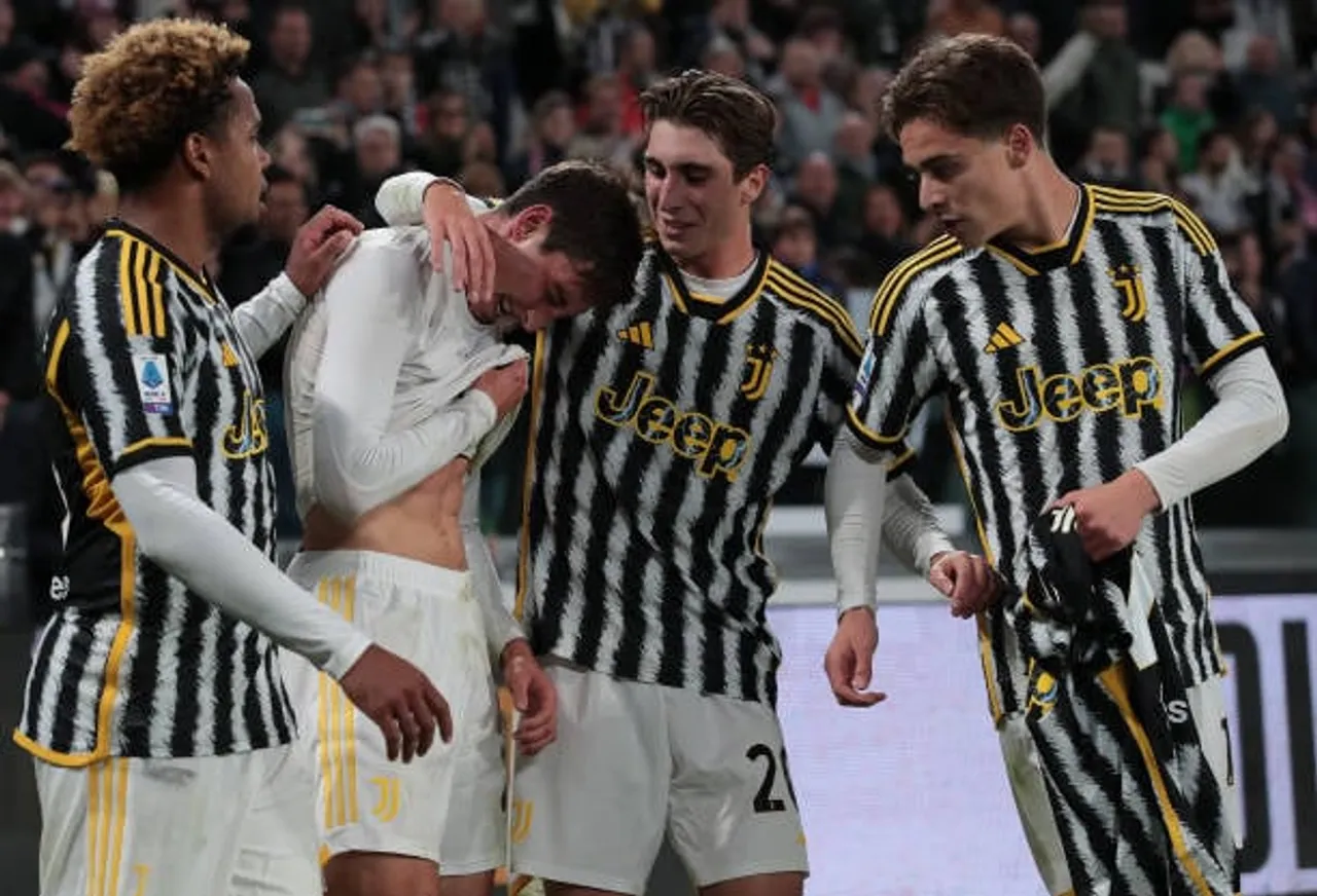 Andrea Cambiaso scored a late goal to send Juventus to the top of the Serie A Points Table