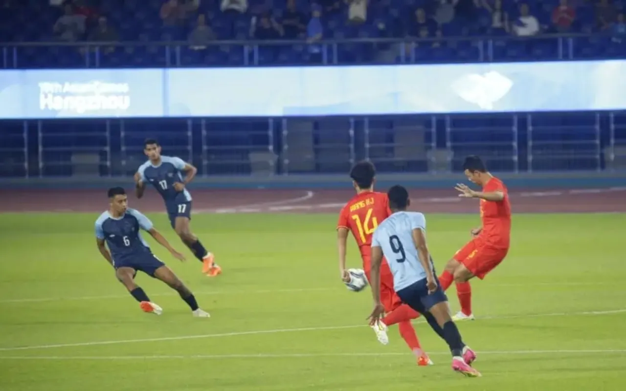 China vs India: The hosts handed India a heavy 5-1 defeat at the Hangzhou Asian Games 2023
