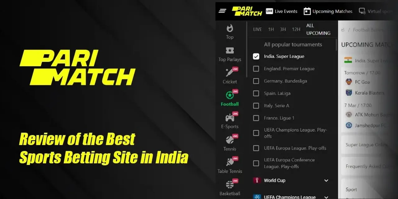 Parimatch India: how to bet, best bonuses, pros and cons | Sportz Point