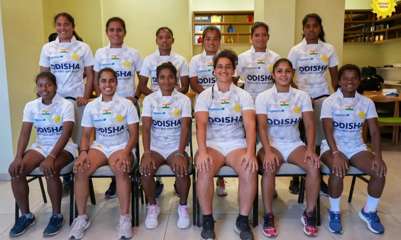Indian women's rugby team wins its third silver medal in three years at Asia Rugby Sevens Trophy