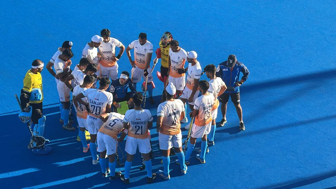 Indian Men's Hockey Team face a 2-7 defeat against Belgium in 5 Nations Tournament Valencia 2023