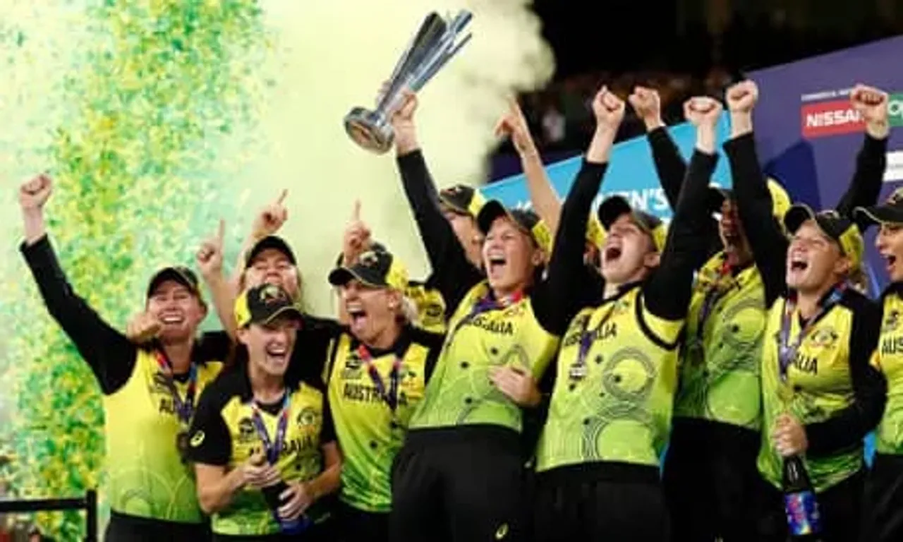 Australian Women's Team world Cup-winning moment gets framed in beautiful art at MCG | SportzPoint.com