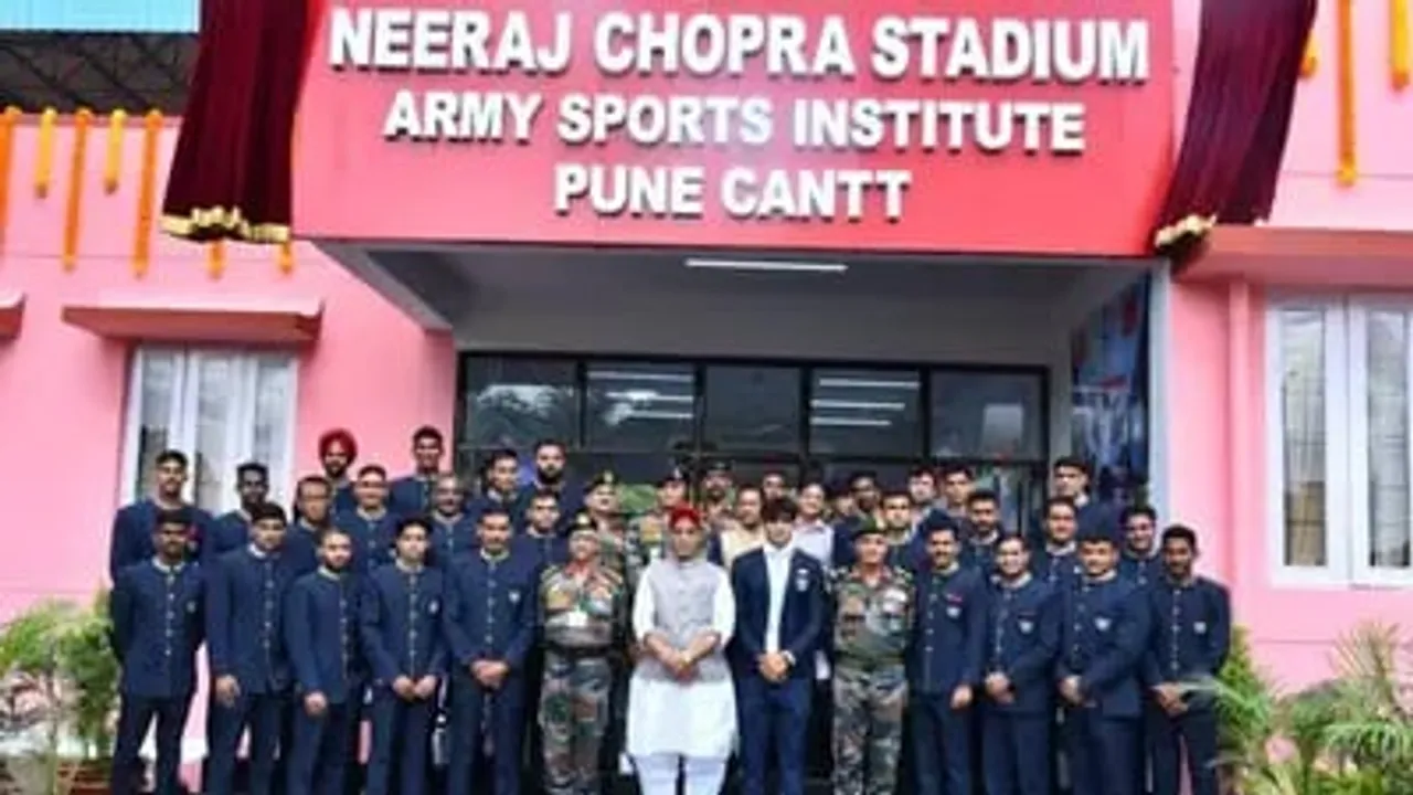 Indian Army names stadium in Pune after Neeraj Chopra | SporrtzPoint.com