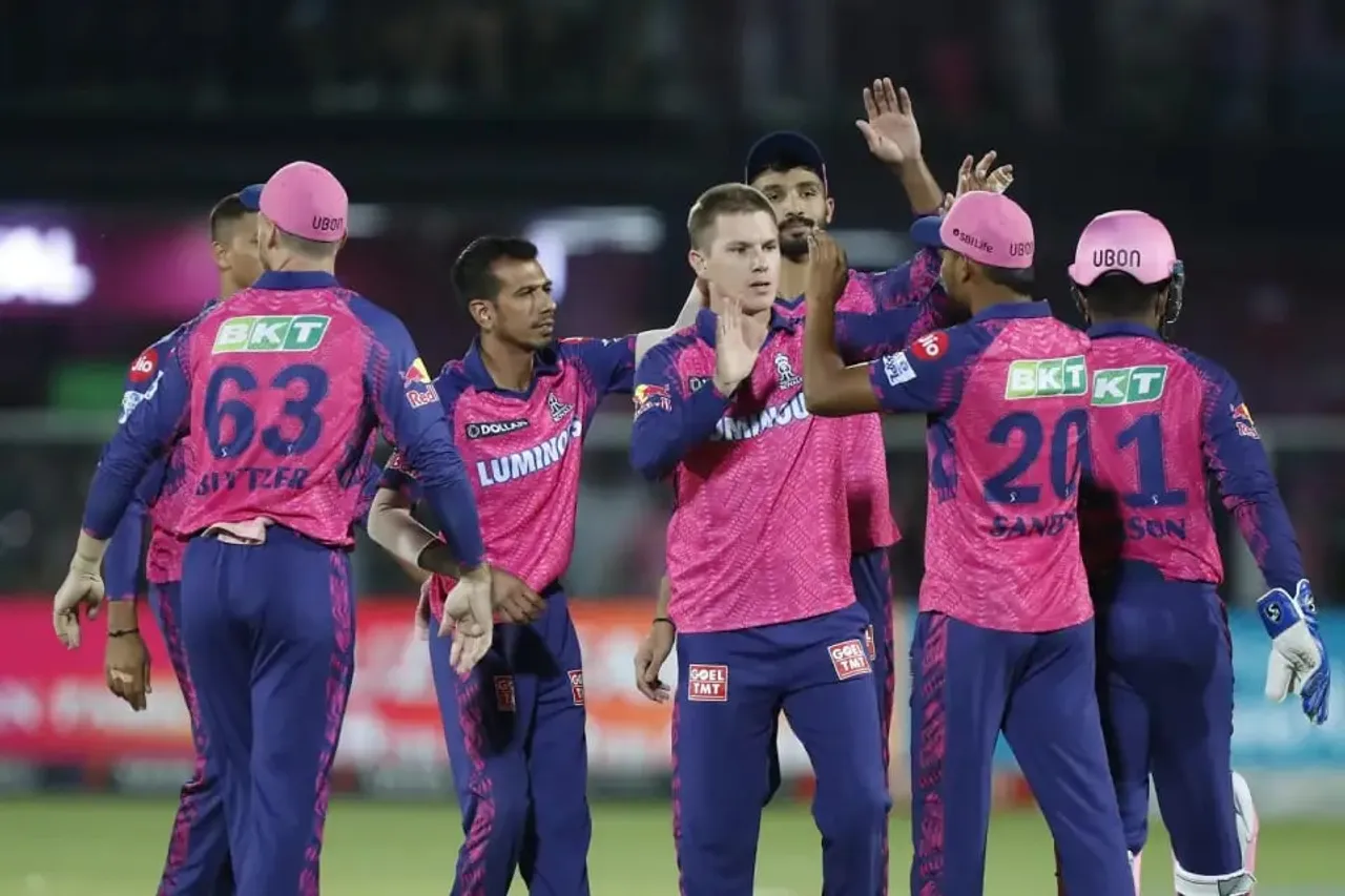RR vs CSK | RR vs CSK: Rajasthan Royals registered a comfortable victory over Chennai Super Kings by 32 runs and climbed to the top of the table | Sportz Point